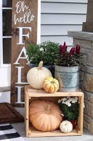 Fall Farmhouse Decorating Ideas Fall Decorations Porch Fall Front Porch Decor Fall Outdoor Decor