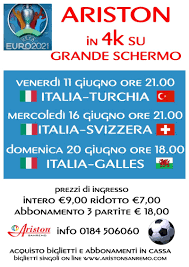 Da 50 a 185 euro tutti i dettagli sui prezzi dei biglietti per il campionato europeo 2020, categoria per categoria, sono consultabili al sito della. Il Grande Calcio Al Cinema Europei 2021 Le Partite Dell Italia Su Grande Schermo Teatro Ariston Sanremo