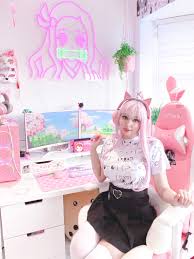 Modern gaming bedroom for girls. Welcome To Planet Egirl Wired