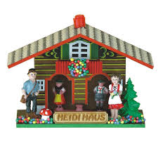 Heidi S Swiss Chalet Weather House Amazon Co Uk Kitchen Home Black Forest Weather Instruments Heidi