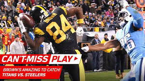 Brown's preferred talking points were his love for. You Won T Believe Antonio Brown S One Handed Helmet Catch For A Td Can T Miss Play Nfl Wk 11 Youtube