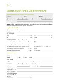 Günstige wohnung in freising kaufen. Selbstauskunft Fa R Die Objektbewerbung Pdf Kautionsfrei De