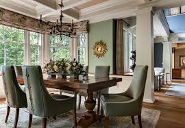 Remove the seat pad from the chair by removing the screws that hold it to the frame. 40 Green Dining Room Ideas Photos