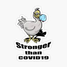 The site owner hides the web page description. Dodo Stronger Than Covid19 Mask By Nico97431 Redbubble