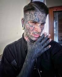 Master Of Brutality The Transformative Tattoos Of Valerio Cancellier Girl Face Tattoo Face Tattoos Facial Tattoos
