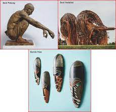 Kata tersebut berkaitan erat dengan upacara keagamaan yang disebut kesenian. Pengertian Seni Rupa 3 Dimensi Jenis Fungsi Beserta Contohnya Seni Budayaku