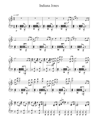 Print And Download In Pdf Or Midi Indiana Jones Free Sheet Music For Piano Made By Neoguizmo Indiana Jones Piano Sheet Music Guitar Chords For Songs