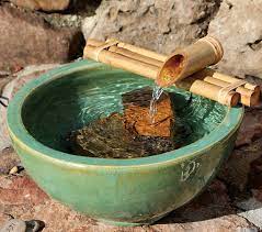 Browse 140 photos of diy indoor water fountain. Amazon Com Bamboo Accents Water Fountain For Yard Indoor Outdoor Fountain 12 Wide Three Arm Style Base Smooth Split Resistant Bamboo To Create Your Own Zen Fountain Container Not Included Tabletop Fountains Garden
