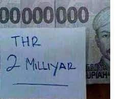 5 Meme Lucu Thr Saat Lebaran Ini Bikin Geleng Kepala Hot Liputan6 Com