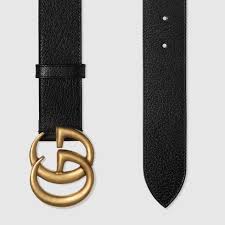 Gucci belts for adults start at just over £200 and go up to over £1000, whereas children's belts start at £100 and go up to £160. Black Textured Leather Belt With Brass Double G Buckle Gucci Us