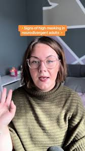 Signs of high masking in neurodivergent adults (also excuse my croaky  voice, i have a cold 😩) can you relate? 💜 #highmaskingadhd  #highmaskingautism #neurodivergentadult #adhdinwomenandgirls ...