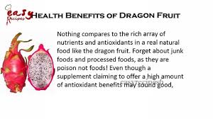 Health Benefits Of Dragon Fruit Top 10 Benefits Easy Recipes