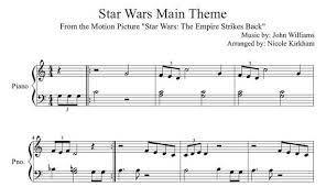 Star Wars Main Theme Beginner Sheet Music Etsy Sheet Music Star Wars Sheet Music Star Wars Song