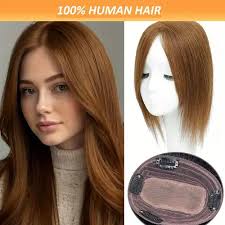 topper per capelli sintetici lisci da 35.56cm per donna