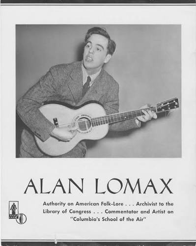 Born #OTD in 1915, Alan Lomax was a major figure in folklore and  ethnomusicology. He was known for his theoretical work, cultural advocacy,  and seminal public programs, and he played a key