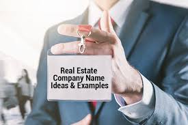 Our website has been shared widely in the nri forums, which generates ongoing stream of visitors and. 25 Memorable Real Estate Company Name Ideas Examples