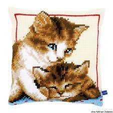 We did not find results for: Buy Cross Stitch Cushion Kit Playful Kittens Vervaco 29 49