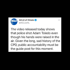 .the city's civilian office of police accountability announced that it would release video footage and other materials in connection to the fatal shooting of adam toledo. Whbk2sdh64 24m