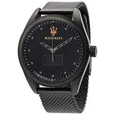 Fasch quartz men's watch from maserati collection finish line. Maserati Traguardo Black Dial Men S Watch R8853112001 R8853112001 Watches Maserati Jomashop