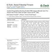 PDF) Analisis Pengendalian Kualitas Produk FIBC dengan ...