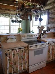 The area under the sink packed with cleaning products and rusty. 24 Best Kitchen Cabinet Curtain Ideas And Designs For 2021