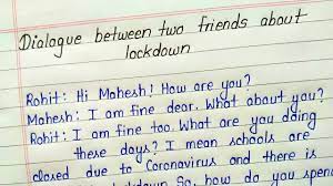 Check spelling or type a new query. Dialogue Between Two Friends About Lockdown Conservation Between Two Friends About Lockdown Youtube