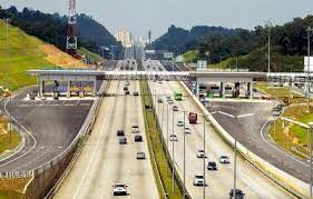 From jalan duta toll via nkve. Mex