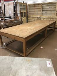 Find furniture & decor you love at hayneedle, where you can buy online while you explore our room designs and curated looks for tips, ideas & inspiration to help you along the way. Lot Enormous 13 Ft Long Antique Farmhouse Table