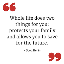 The death benefit from a life insurance policy can save a struggling family that loses a provider. Whole Life Insurance How It Works