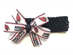 Newborn Girls Arizona Cardinals Headband NFL Arizona  - Etsy