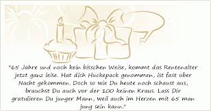 Spruche Zum 65 Geburtstag Gluckwunsche Zum 65 Geburtstag