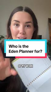 The Eden Planner is for anyone who has big dreams but doesn’t feel like  there’s enough hours in the day to achieve them. For anyone who is trying  to keep all the balls in the air. For anyone who wants ...