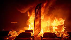California Wildfires A Wall Of Fire Ravages Golden State Southern California Camping California Towns California Wildfires