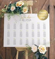 Wedding Seating Chart Template Alphabetical Seating Chart