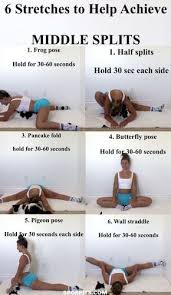 Yoga For Flexibility Stretching The Splits 45 Ideas Flexibility Workout Gymnastics Workout Easy Yoga Workouts