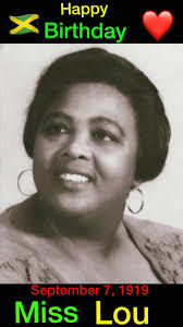 🎉🌴🇯🇲👏🏽☀️🌺 I AM JAMAICA... On this very day September 7,2017 we  continue to celebrate our iconic Miss Lou