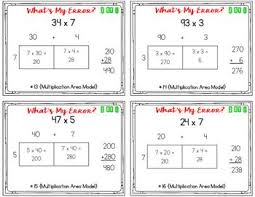 Area model is just one way of teaching multiplication. Multiply Whole Numbers With The Area Model For Multiplicat Area Model Multiplication Multiplication Error Analysis