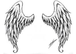 Great for diy crafts, cutting machines (criquet and silhouette), coloring pages, etc. Small Angel Wing Template Novocom Top