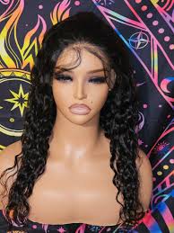 human hair glueless wig