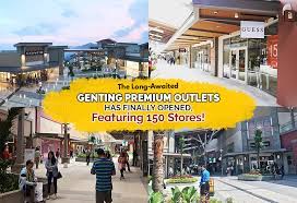 1 april to 30 june (exclusively for genting rewards members) complimentary cake & coffee with purchase of rm1,000. The Long Awaited Genting Premium Outlets Has Finally Opened Featuring 150 Stores Johor Now