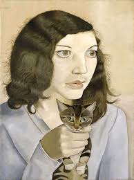 yoyomaeght #lucianfreud #peinture #portrait #fondationmaeght  #artcontemporain #britishart #réalismepsychologique #freud #seriechats  #chat #peinture