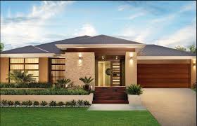 House Design Single Story In 2020 Facade House House Designs Exterior Contemporary House Plans