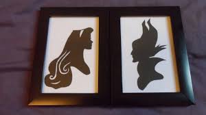 La belle au bois dormant), or little briar rose (german: Sleeping Beauty Silhouettes How To Make Silhouette Art Art On Cut Out Keep