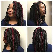 Two Tone Crochet Havana Twists Braid In Hair Extensions Braids With Extensions Crochet Braids Hairstyles