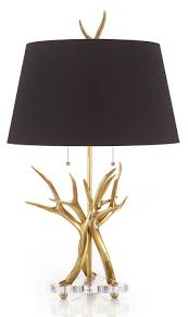 Table Lamps Elegant Gold Antler Lamp One Of Over 3 000 Limited Production Interior Design Inspirations Table Lamp Brass Table Lamps Contemporary Table Lamps