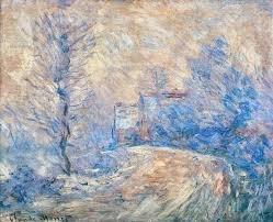 Intrigued by the paintings, i wanted to know why monet chose to leave his home in giverny, midwinter, for oslo at the coldest, darkest time of year…. Claude Monet Snow Effect Winter Landscapes Tutt Art Pittura Scultura Poesia Musica