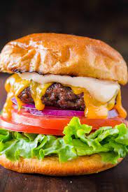 In a large mixing bowl combine ground beef, garlic, worcestershire, salt and pepper; Perfect Burger Recipe Video Natashaskitchen Com