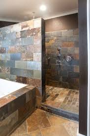 Natural Stone Walk In Shower 682x1024 Walk In Showers Ideas By Mandy Master Bathroom Shower Bathroom Remodel Master Shower Remodel