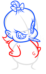 Free bunny coloring pages that are ready to download and print for your kids. Drawing Baby Herman From Roger Rabbit Coloring Page Trace Drawing