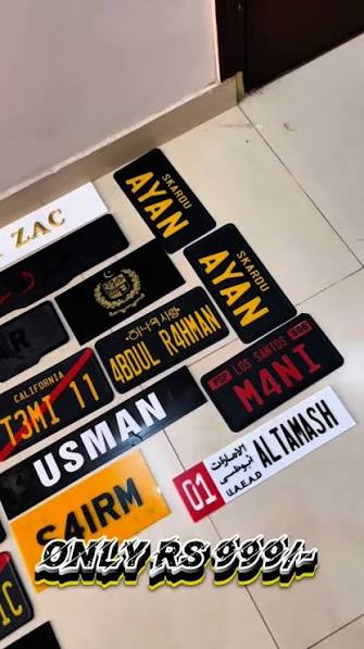 Numberplates In Pakistan • 200+ reels on Instagram